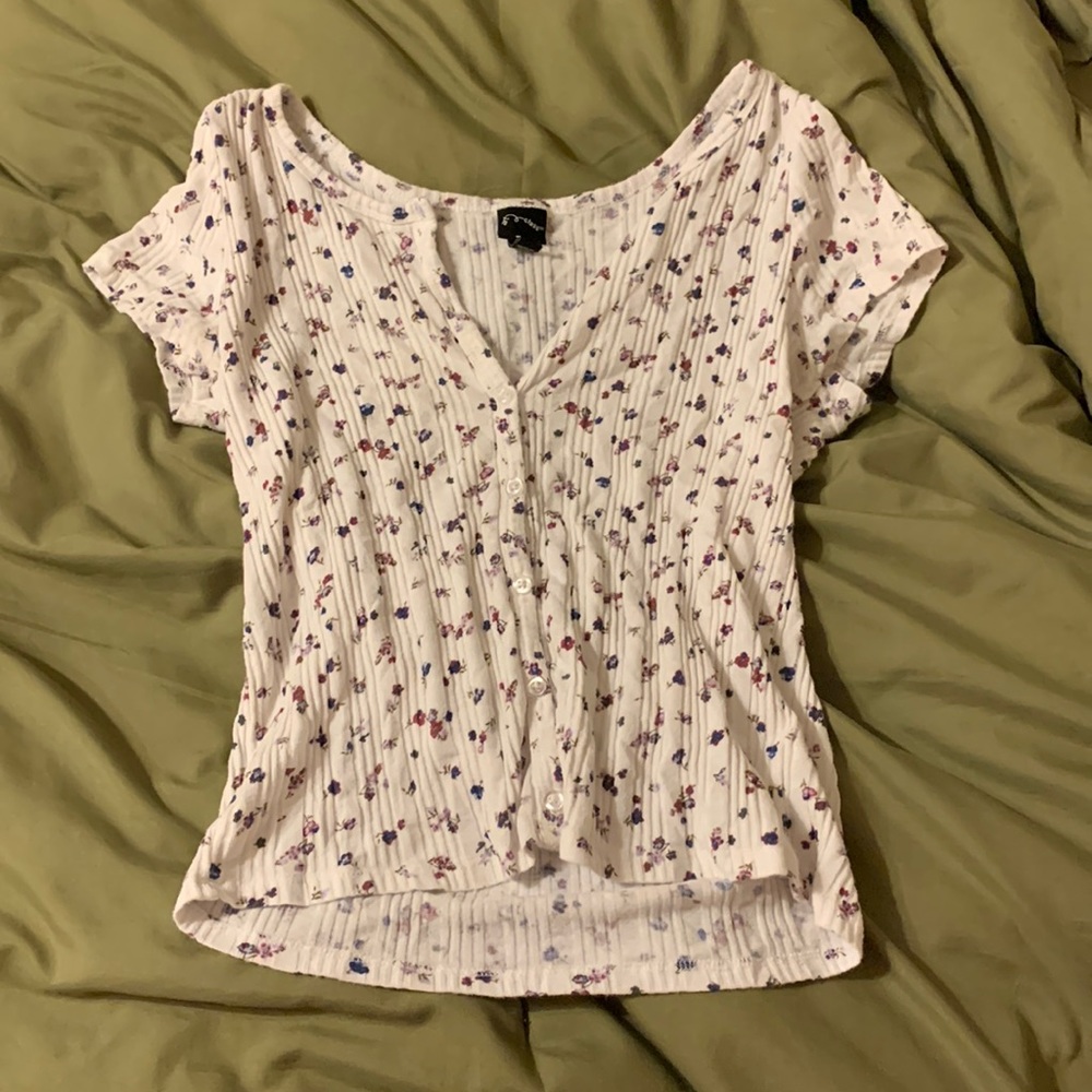 Art class floral top